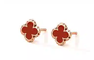 Ai De Promise Clover Stud Earrings