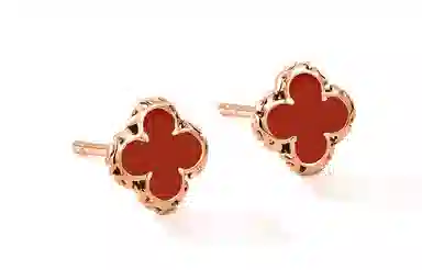 Ai De Promise Clover Stud Earrings