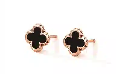 Ai De Promise Clover Stud Earrings