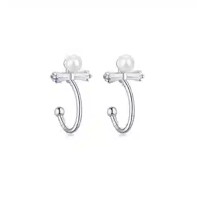 贝诗珠宝 个性小众原创设计 淡水珍珠 耳钉 女款