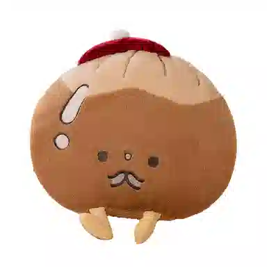 雄俊 创意冰淇淋蛋糕零食靠背 玩偶 毛绒公仔