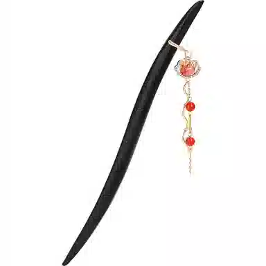 秦福炫 柿柿如意 木质旗袍盘发器高级感 发簪 女款