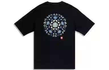 Li-Ning SS20 Paris Fashion Week Logo Print T-Shirt Black