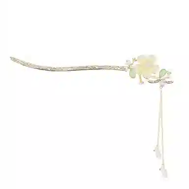 秦福炫 流苏 新中式高级感花朵 古风头饰 发簪 女款