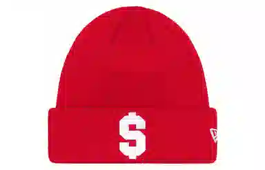 Supreme x New Era Beanie Red