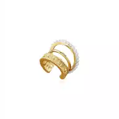 饰伴 三环 高级感 甜酷 无耳洞 耳夹 女款