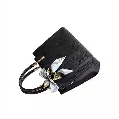 维尼奥 大容量高级感质感小众通勤包百搭 合成革 妈妈手提包单肩斜挎 常规 女款 黑色/蓝色/红色