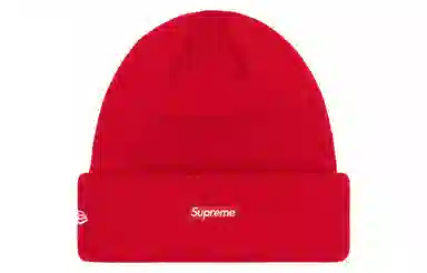 Supreme x New Era Beanie Red