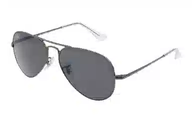 RayBan Aviator Polarized Black Grey