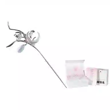 指尖瑰宝 骨兰月亮兰花宫廷古风汉服 发簪 女款