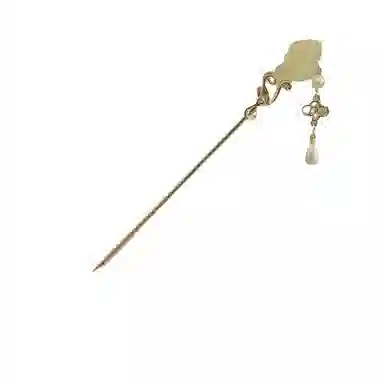 彤彤兔 中式古风祥云玉如意流苏 发簪 女款