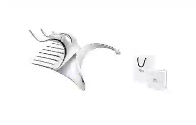 饰伴 时装周精灵撩发耳夹女简约甜酷风格耳挂耳饰个性气质时尚耳夹