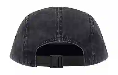 Supreme SS24 Pigment 2-Tone Camp Cap Black