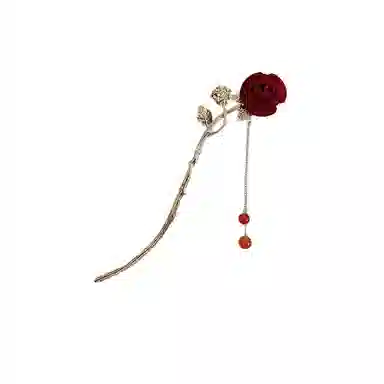 彤彤兔 气质玫瑰盘发 发簪 女款