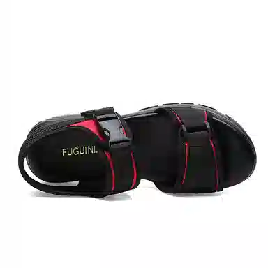 富贵鸟 织物 百搭时尚耐磨简约 沙滩凉鞋 女款