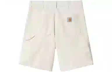 Carhartt WIP Double Knee Short White