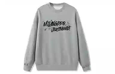 国际米兰足球俱乐部 涂鸦印花宽松休闲连帽套头学生运动户外内搭上衣重磅卫衣 男女同款