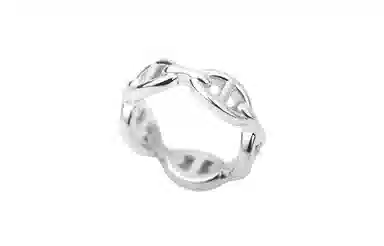 HERMES Chaine d'Ancre Enchainee 925