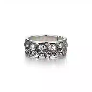 IDEAGEMER Skull Ring