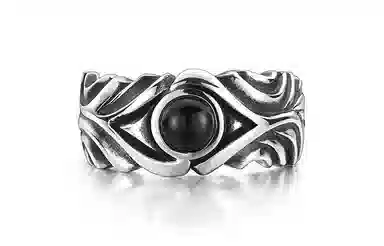 IDEAGEMER 925 Silver Ring