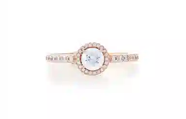 Pandora 925 Silver Ring Rose Gold