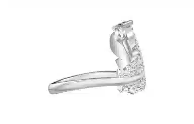Swarovski NICE Feather Ring