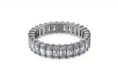 Swarovski Matrix Ring Silver