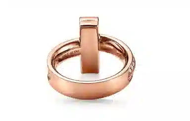 Tiffany Co. Tiffany T T1 18K 4.5mm