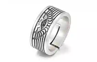 IDEAGEMER Horus Eye Ring