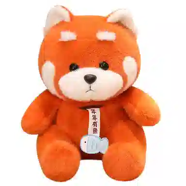 雄俊 小浣熊 玩偶 毛绒公仔