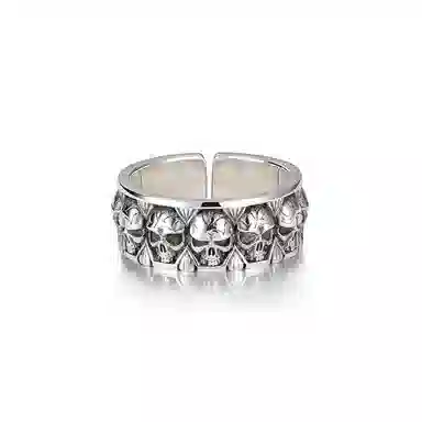 IDEAGEMER Skull Ring