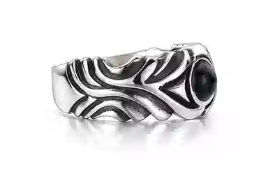 IDEAGEMER 925 Silver Ring