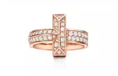 Tiffany Co. Tiffany T T1 18K 4.5mm