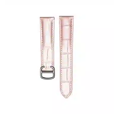 万晨 手表表带适用于卡地亚伦敦坦克系列手表带牛皮替换表带真皮腕带精钢表扣 柔软耐用 棕色 黑色多尺寸 可选 男女同款通用