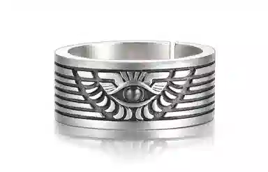 IDEAGEMER Horus Eye Ring