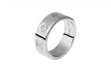 Louis Vuitton Instinct Ring Gold Gray