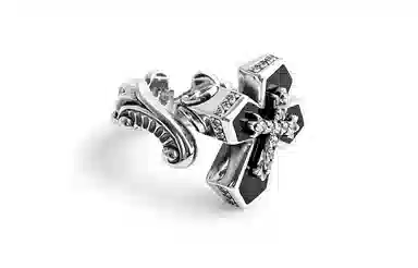 Ruibeila Gothic Cross Ring