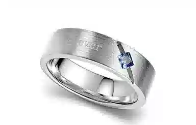 IDEAGEMER 925 Silver Ring
