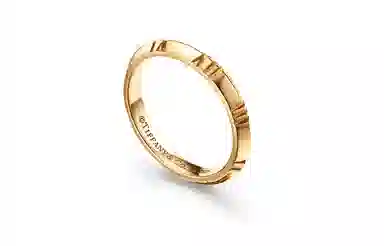 Tiffany & Co. Atlas X Narrow Ring