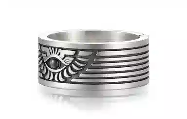 IDEAGEMER Horus Eye Ring