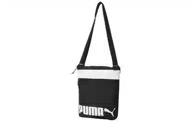 PUMA Classic Logo Shoulder Bag Black