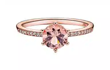 Pandora Shining Crown Ring Pink