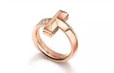 Tiffany Co. Tiffany T T1 18K 4.5mm