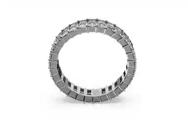 Swarovski Matrix Ring Silver