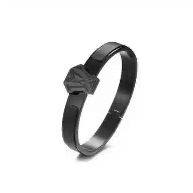 ICEMOBINC BLVCK Titanium Bracelet Full Zircon Logo