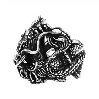 Yamagata Dragon Hollow Ring S925 Silver