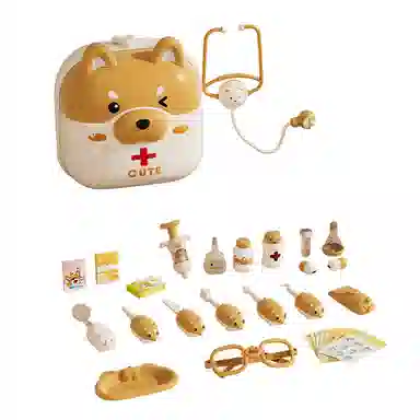 顽兔 小医生玩具套装 儿童过家家 早教益智玩具