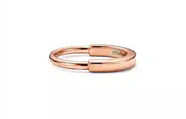 Tiffany & Co. Lock Ring Rose Gold