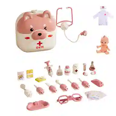 顽兔 小医生玩具套装 儿童过家家 早教益智玩具