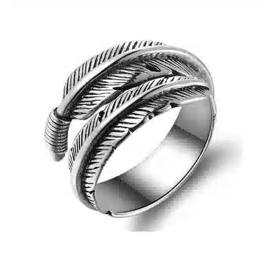 Angel's Wish Feather Ring